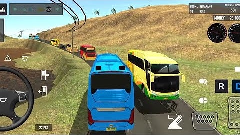 IBDB Bus simulator | 2022 Indonesia Bus simulator 3d studio Gameplay Android, iOS #bussimulator