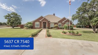 Home For Sale 5637 County Road 7540, Lubbock, TX 79424 Home For Sale 5637 County Road 7540, Lubbock, TX 79424