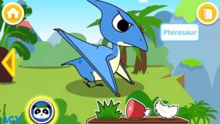 Baby Panda Explore Jurassic World | Learn About Dinosaurs | Educational Game for Kids by B screenshot 5