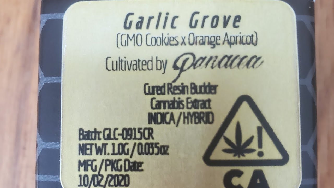 Beezle Extracts - Garlic Grove cured resin budder cannabis extract