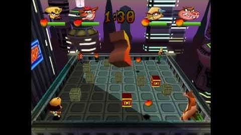 Crash Bash - Space Bash Platinum Relic (Co-op with PR)