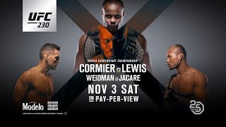 UFC 230: Cormier vs Lewis