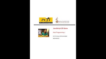 JavaScript 2D Game Development