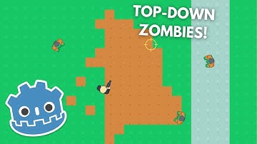 Make a Top-Down Zombie Shooter Game in Godot | Beginner Tutorial