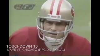 Every Steve Young Postseason Touchdown | Steve Young Highlights