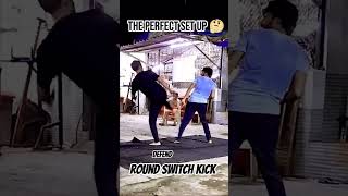 Dynamic Front Switch Kick | Speed + Combo⚡🥋 #yt  #discipline #combatsport #youtubeshort #viralshort