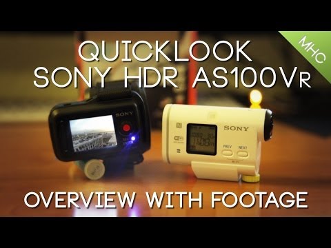 Quicklook Sony HDR-AS100VR