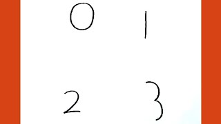 رسم سهل/تعلم الرسم بالأرقام/الرسم بسهولة للمبتدئين/how to draw by numbers