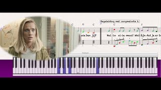 Video thumbnail of "Hallo allemaal- de Luizenmoeder (piano tutorial)"