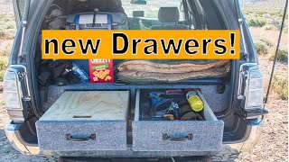 I WRAPPED MY 4RUNNER AND GOT A DRAWER SYSTEM