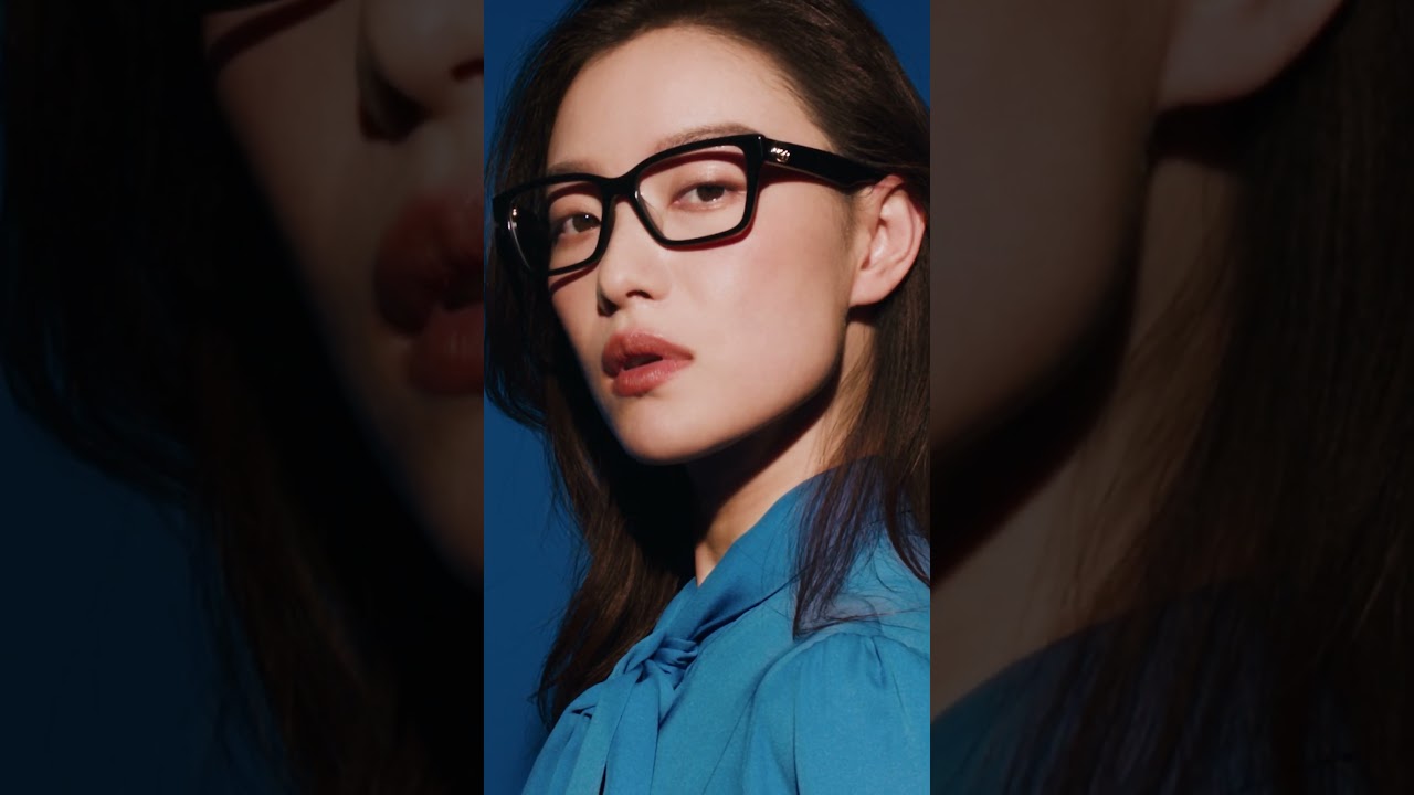 Global Brand Ambassador #NiNi stars in the new #GucciEyewear Fall Winter 2023 campaign