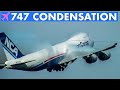 Fantastic BOEING 747 Takeoffs with Condensation | Anchorage Airport