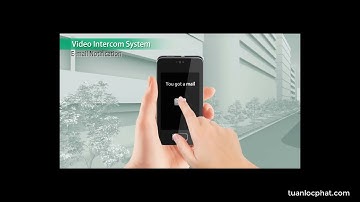 Chuông Cửa Có Màn Hình Camera Kết Nối Smartphone Panasonic VL SVN511