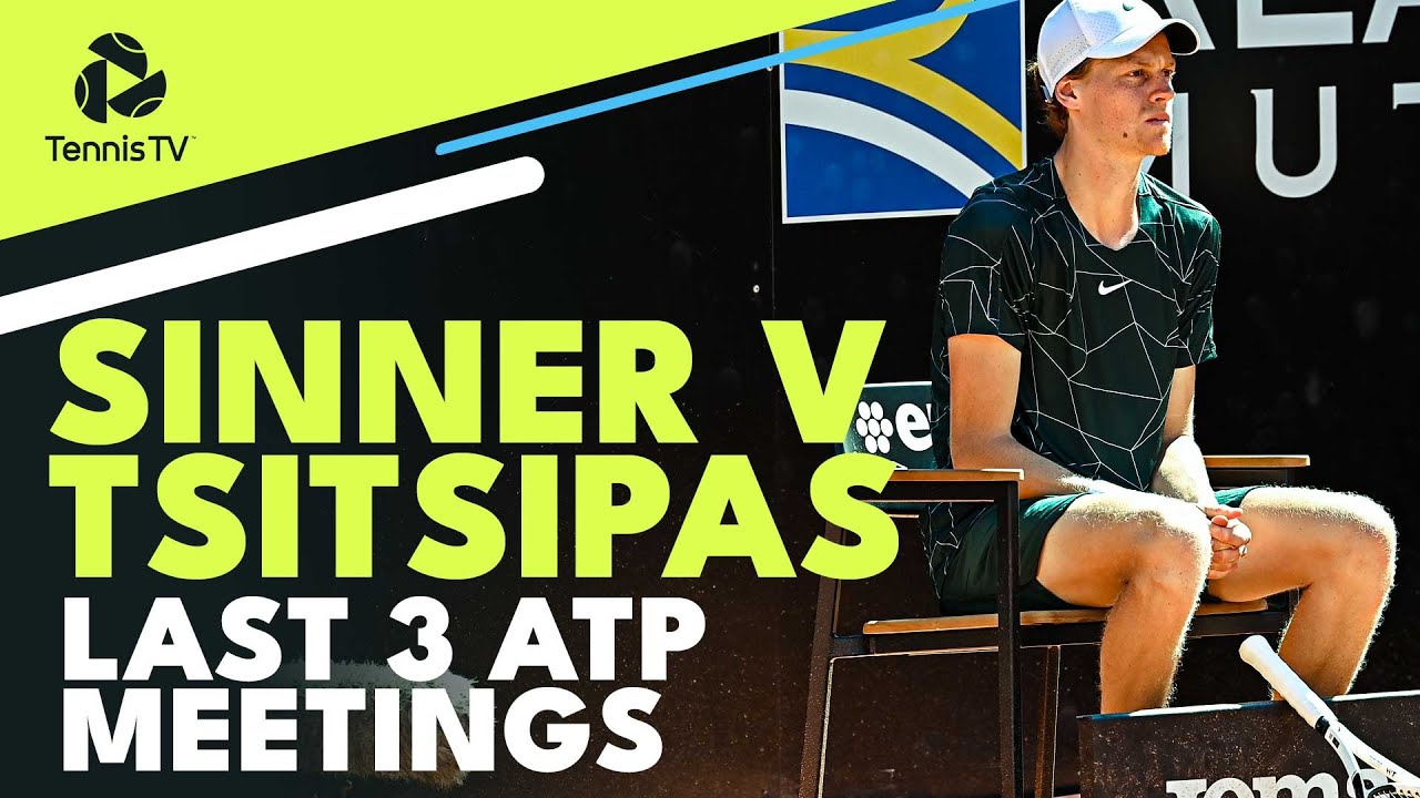 Stefanos Tsitsipas vs Jannik Sinner Last 3 ATP Matches!
