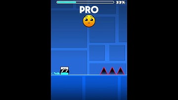 Noob Vs Pro Vs Hacker “Challenge” (Geometry Dash) #shorts