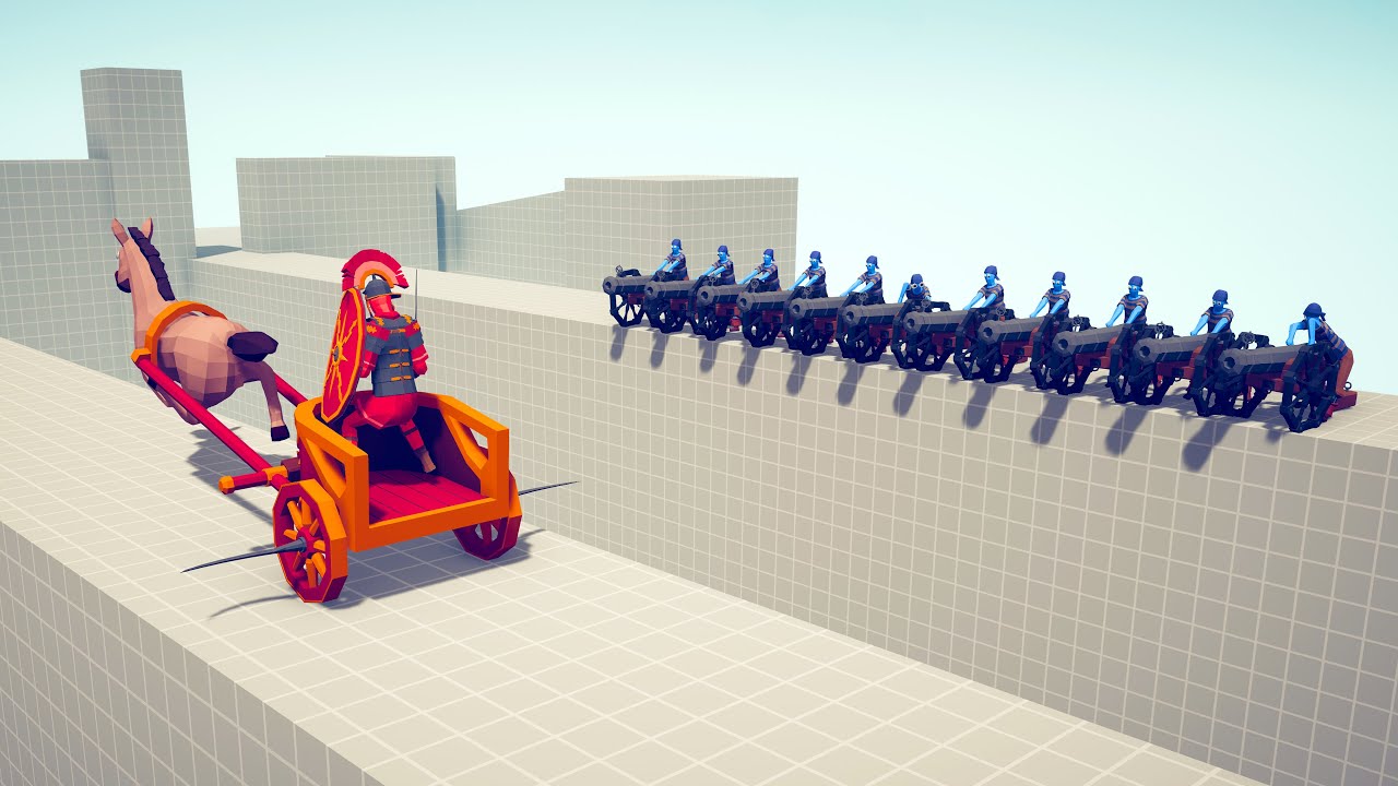 WHO CAN SURVIVE 10x CANNON? - Totally Accurate Battle Simulator TABS