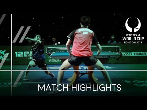 2018 Team World Cup Highlights I Koki Niwa vs Jeoung Youngsik (1/2)