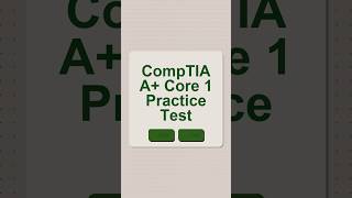 Pass the CompTIA A+ Core 1 Exam | 220-1201 Practice Test &amp; Review #comptia #comptiaaplus