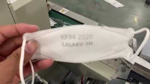 full automatic production line of fish-shaped masks making machine + pillow packing machine