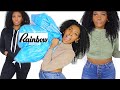 HUGE RAINBOW FALL CLOTHING HAUL ‼️ JEANS, 2 PIECES SETS, ACCESSORIES & MORE