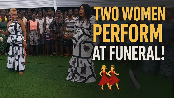 Maame Ode Steals the Show with Adowa Dance at Funeral