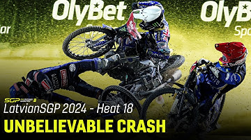 EEN WONDER Niemand raakte gewond 🤯 | FIM Speedway Grand Prix