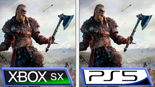 Assassin's Creed: Valhalla | PS5 vs Xbox Series X | Graphics Comparison & FPS