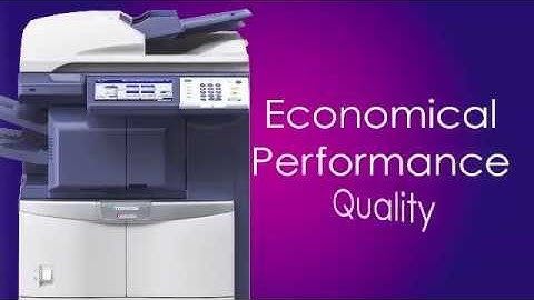 e-STUDIO 506 Series Video