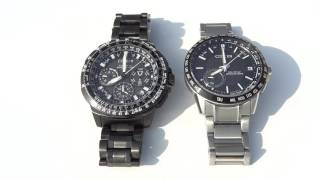 Citizen Satellite Wave CC9025-85E VS CC3005-85E