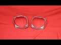 1972 Grand Prix Headlight Bezels