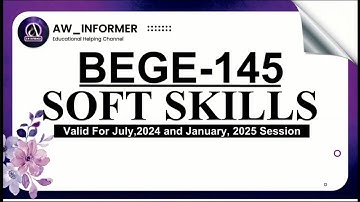 BEGE 145 SOLVED ASSIGNMENT 24-25 | BEGE 145 SOLVED ASSIGNMENT IN ENGLISH 24-25 | FREE SOLVED ASSIG😮😦