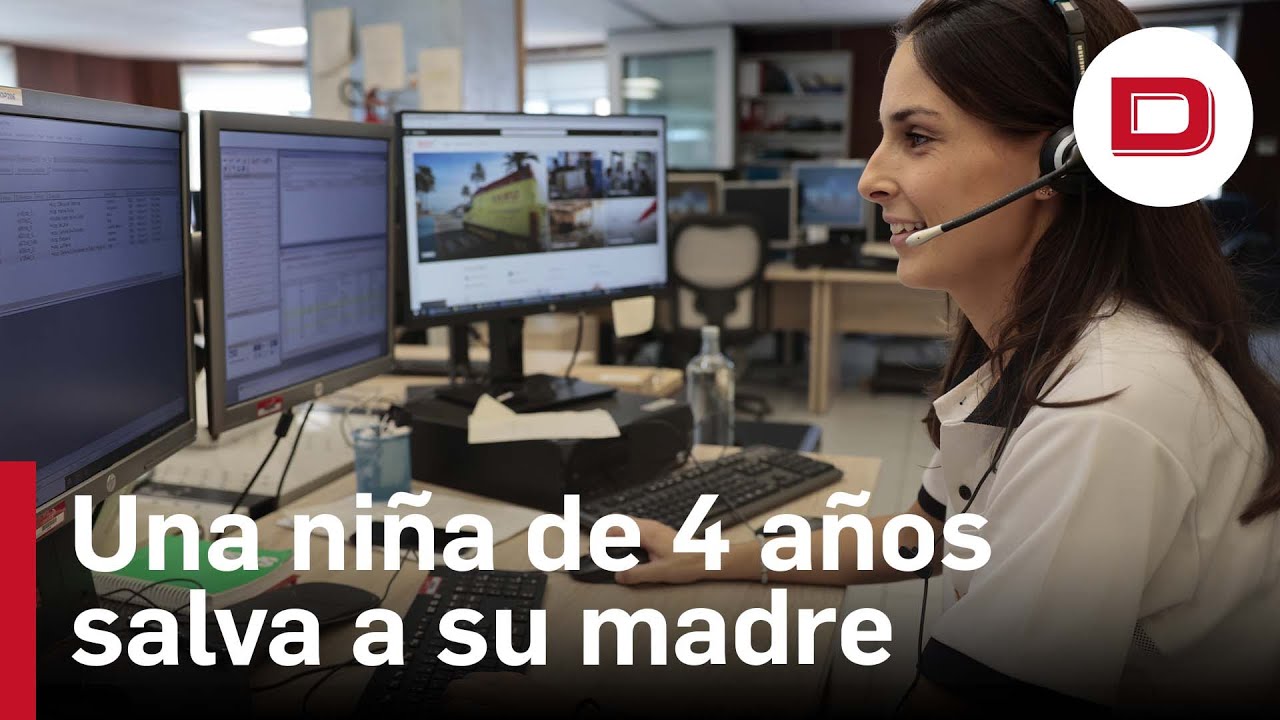 Una niña de 4 años llama al 112 y salva la vida de su madre cuando sufría una crisis epiléptica
