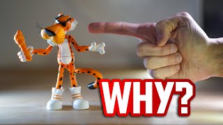 New Cheetos Action Figure?? WHY!!  Shooting & Reviewing