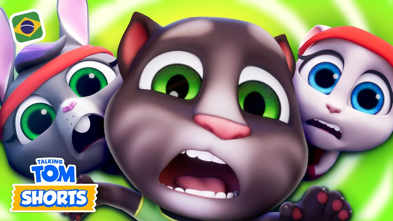 ⁣Amigos podem tudo! Talking Tom Curtas | Coletânea de animações