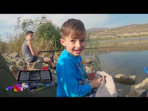 თევზაობა გლდანის ტბაზე შემოდგომით 2020