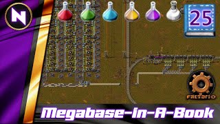 LOW DENSITY STRUCTURES to Complete Utility Science | #25 | Factorio Megabase-In-A-Book Lets Play