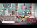 【ハピパラ】ダイニングキッチンとトマト畑 おいしいトマト料理が食べられるケチャップの別荘【ハッピーホームパラダイス｜あつ森｜部屋レイアウト】