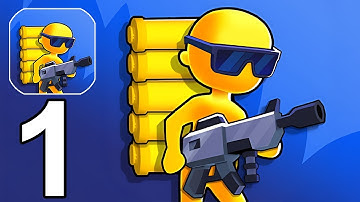 Gun Rush - Shooting Battle Part 1 Gameplay Walkthrough Android IOS