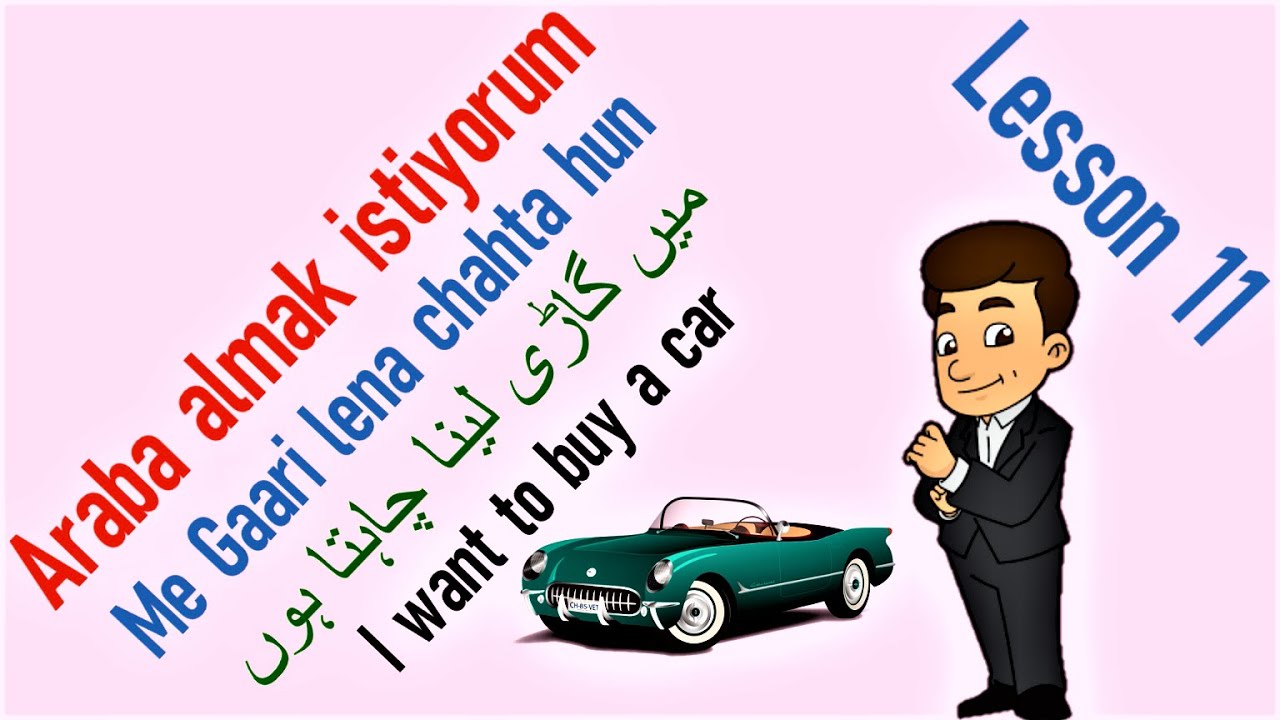 Learn Turkish Through Urdu Hindi Lesson 11 Buying Things Phrases