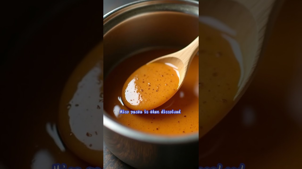 ✅ Preparing Miso Soup with Tofu and Seaweed