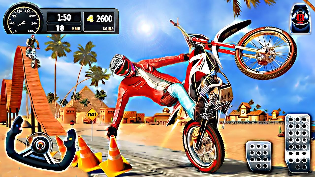 Impossible Bike Stunt 3D  Play Now Online for Free 