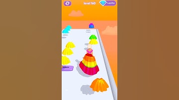 Hover Skirt Walkthrough Game New Level 160 #shorts #leofunHS