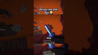 Minecraft Clutch Moment