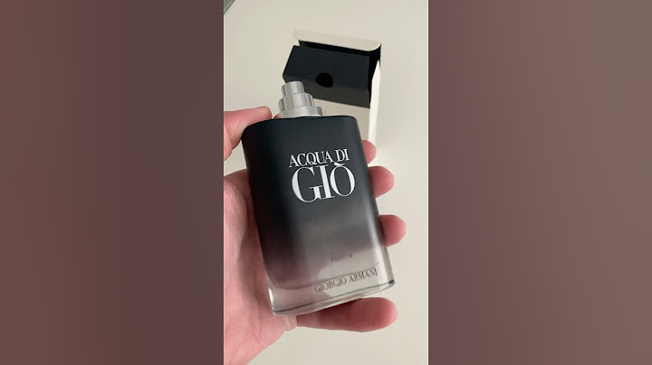Armani Acqua Di Gio Parfum a super strong scent 💪 Armani unboxing & how it smells 🍋  #perfume
