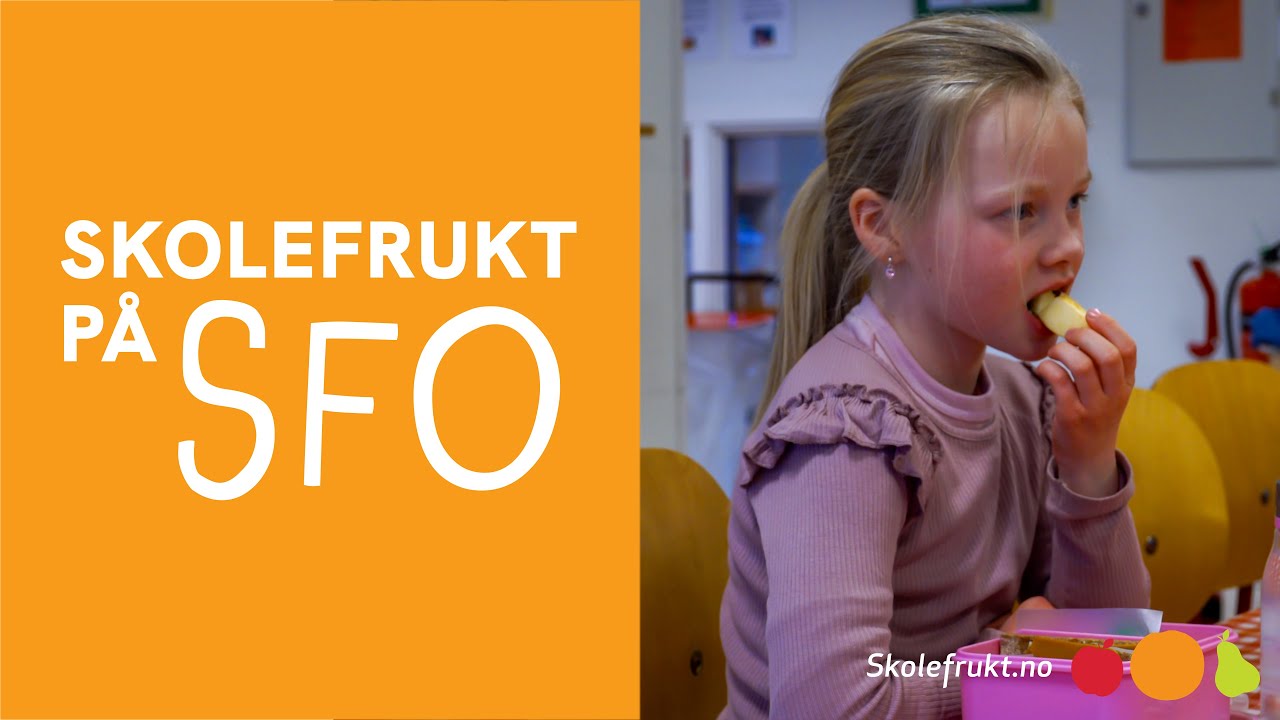 Blindheim skole - Skolefrukt på SFO