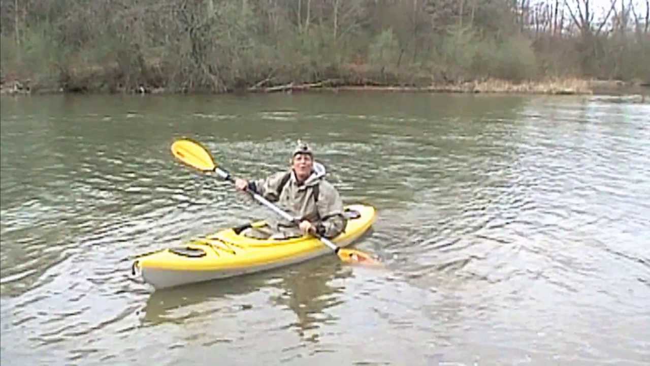 Day 2 Kayak Training Paddle 30 Mins Out and 30 Minutes Back YouTube