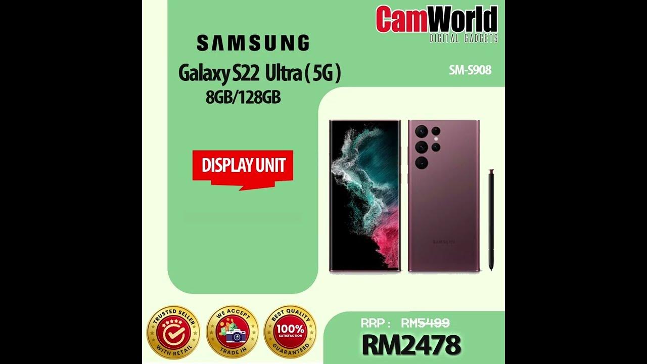 Camworld Curve Display Set Clearance - YouTube