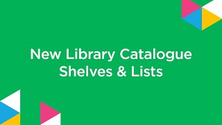 New Library Catalogue | Shelves & Lists by Mississauga Library 268 views 3 months ago 4 minutes, 27 seconds