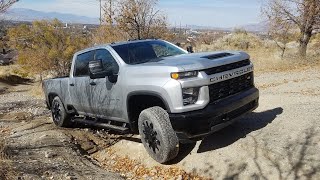 2020 SIlverado HD 6.6 Gas Review and Off Road Traction Test