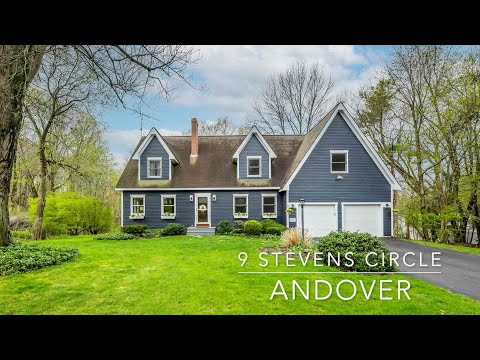 9 Stevens Circle, Andover, MA home video tour